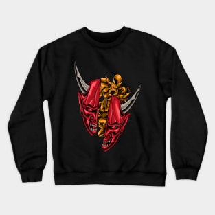 hanya mask Crewneck Sweatshirt